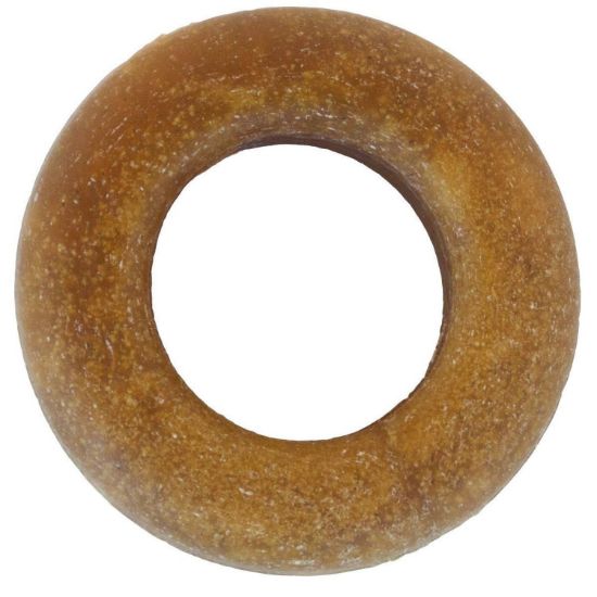 Picture of Starmark Dog Edible Chicken Treat Ring Brown 1.25" x 1.25" x 0.25"