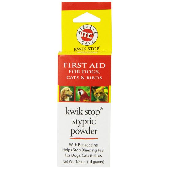 Picture of Miracle Corp Kwik-Stop Styptic Powder 0.5 ounces