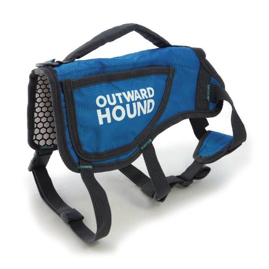 Picture of Outward Hound Dog ThermoVest Small Blue