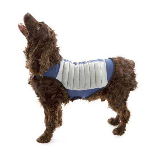 Picture of Cool K9 Dog Cooling Jacket Medium Blue/Gray
