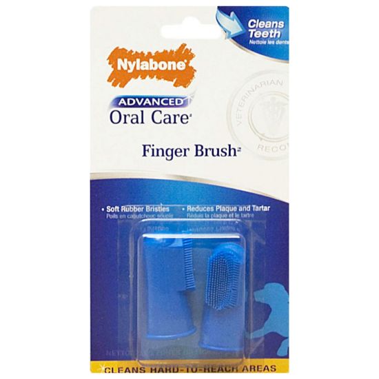 Picture of Nylabone Advanced Oral Care Finger Brush 2 count