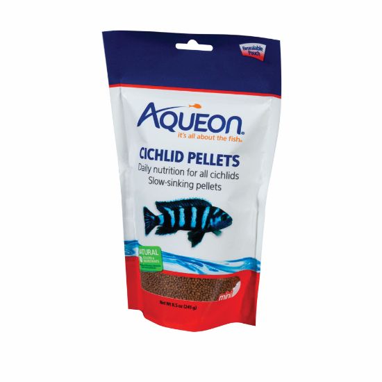 Picture of Aqueon Cichlid Fish Food 8.5 ounces