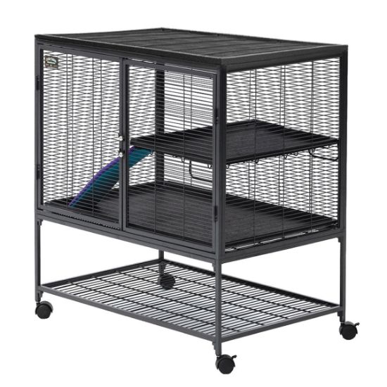 Picture of Midwest Critter Nation Single Level Pet Pen Gray 36" x 24" x 39"