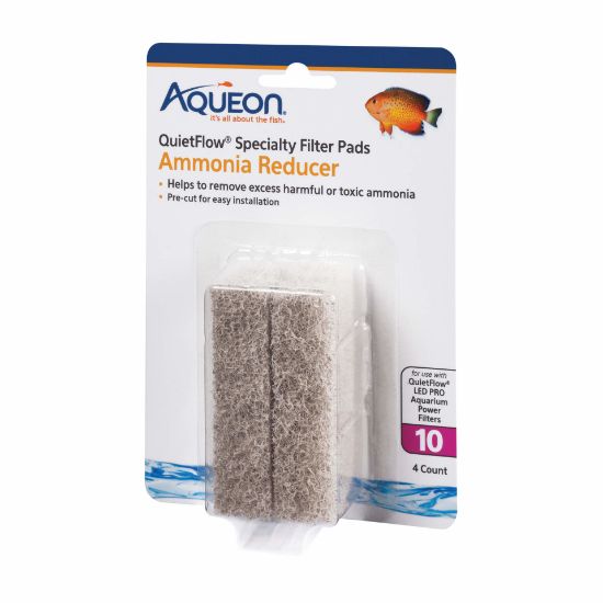 Picture of Aqueon Replacement Ammonia Reducer Filter Pads Size 10 4 pack