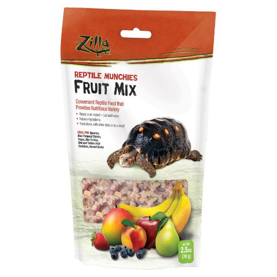 Picture of Zilla Reptile Munchies Fruit 2.5 ounces 5.875" x 2.75" x 9.5"