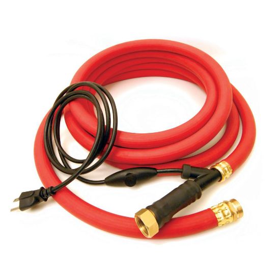 Picture of K&H Pet Products Thermo-Hose Rubber  Medium Red 480" x 1.5" x 1.5"