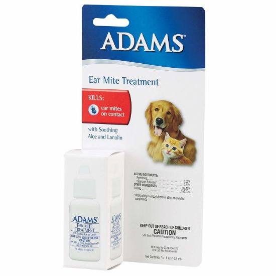 Picture of Adams Flea and Tick Ear Mite Treatment 5 ounces
