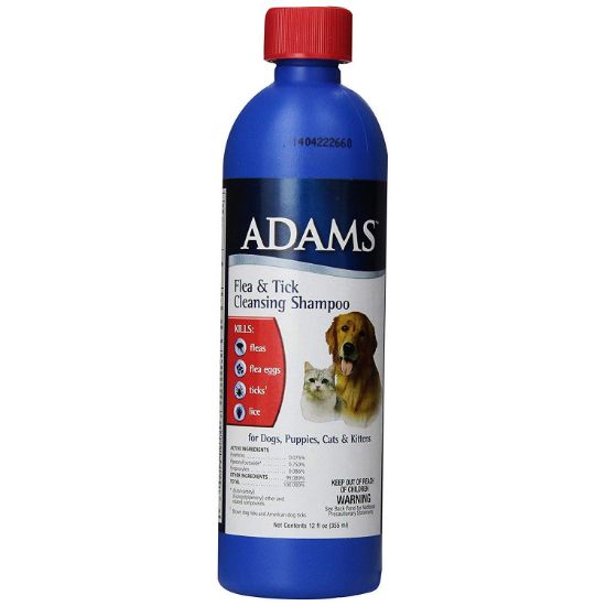 Picture of Adams Flea and Tick Cleansing Shampoo 12 ounces