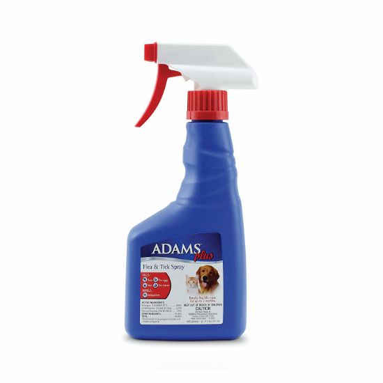 Picture of Adams Plus Flea and Tick Spray for Cats and Dogs 16 ounces