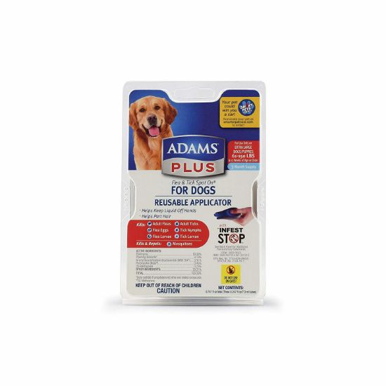 Picture of Adams Plus Flea and Tick Spot on Dog Extra Large 3 Month Supply