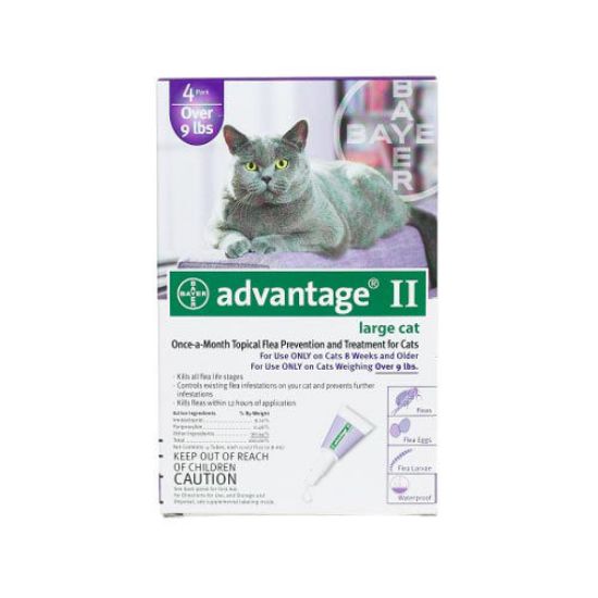 Picture of Flea Control for Cats and Kittens Over 9 lbs 4 Month Supply
