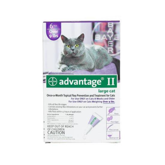 Picture of Flea Control for Cats and Kittens Over 9 lbs 6 Month Supply