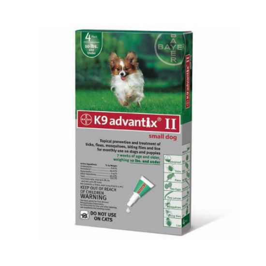 Picture of Advantix Flea and Tick Control for Dogs Under 10 lbs 4 Month Supply