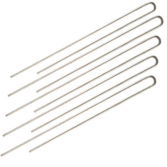 Picture of Midwest Exercise Pen Ground Stakes 8 pack Gray