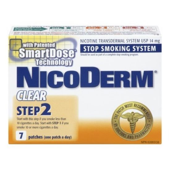 Picture of Nicoderm Clear Patch 14mg 7 patches